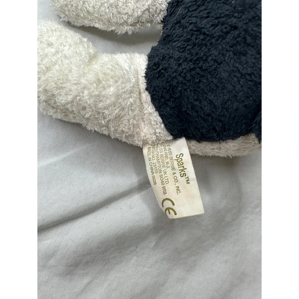 Russ Berrie Luv Pets Sparks Dog Beanie Soft Toy Plush Beanie Small Puppy Spaniel